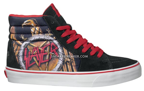 First look at the Slayer and Vans collaboration.