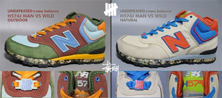 UNDFTD Japan X New Balance H574J Man vs Wild Pack