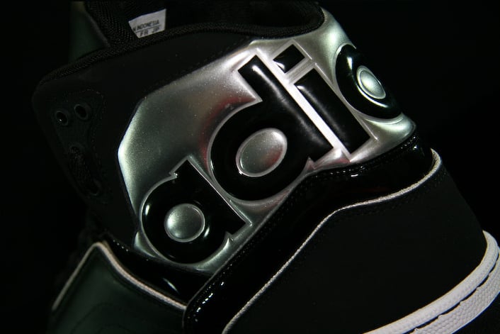 Adidas Ecstasy Mid - Black / Black / Metallic Silver