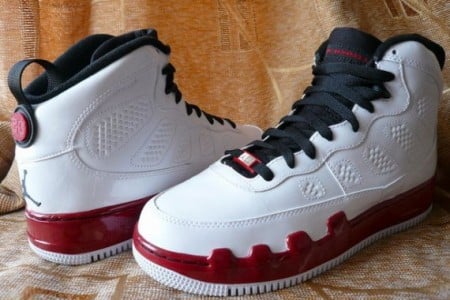 Air Jordan Force IX (AJF 9) Fusion - White - Red | SneakerFiles