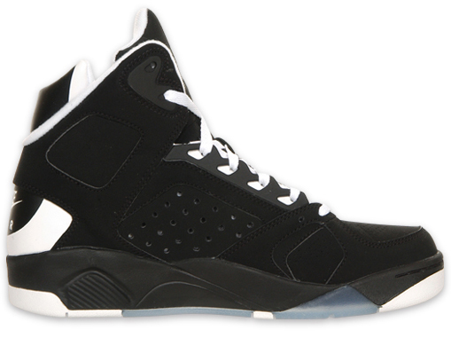 Nike Air Flight Lite High - Black / White / Black