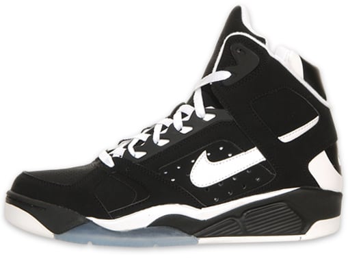 nike air flight lite high black purple