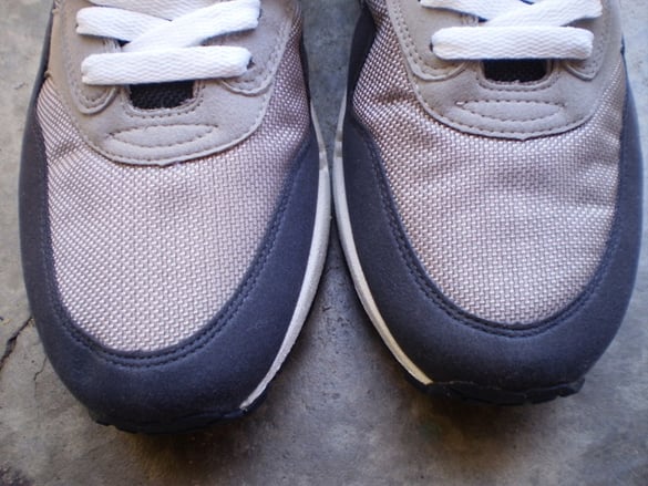 Nike Air Max 1 - Medium Grey / White - Dark Obsidian 