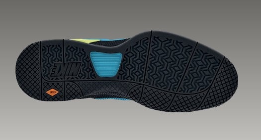 Nike Air Max Courtballistec 13 - Black / Neon Turquoise Volt Black