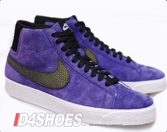Nike SB Blazer High Premium - Varsity Purple / Black