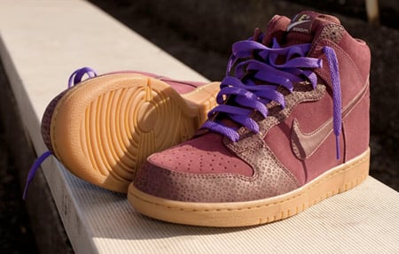 Nike Sportswear Dunk High Safari – Purple / Gum