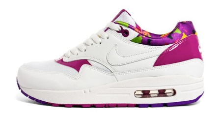 Nike Womens Air Max 1 - White / Purple / Lilac / Multicolor
