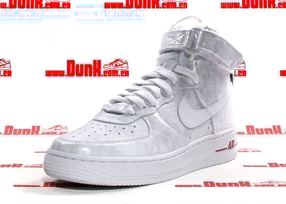 air force 1 white and red womens