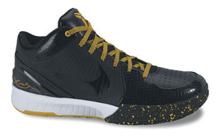Nike Zoom Kobe IV (4) - Black / Gold