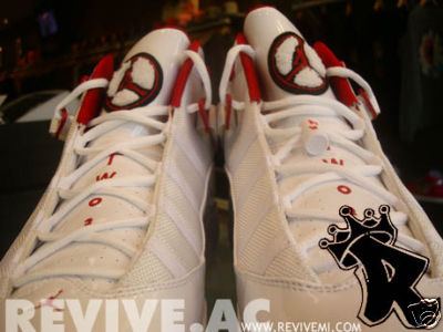 Richard Hamilton's Air Jordan 6 Rings Player Exclusive White/Varsity Red