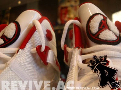 Richard Hamilton's Air Jordan 6 Rings Player Exclusive White/Varsity Red