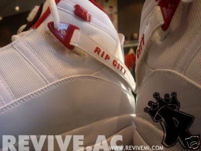 Richard Hamilton's Air Jordan 6 Rings Player Exclusive White/Varsity Red