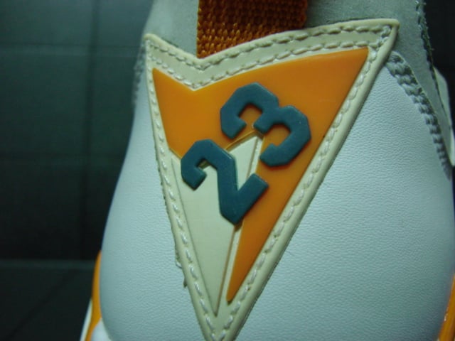 Sample Air Jordan VII (7) Low - White / Citrus