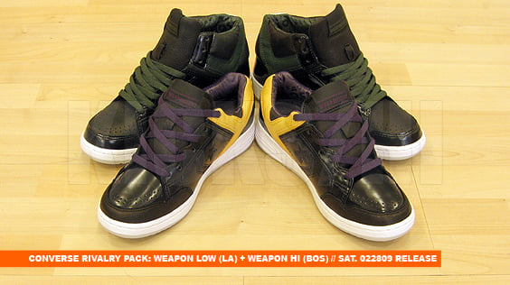 Converse Rivalry Pack Weapon Low + High Release