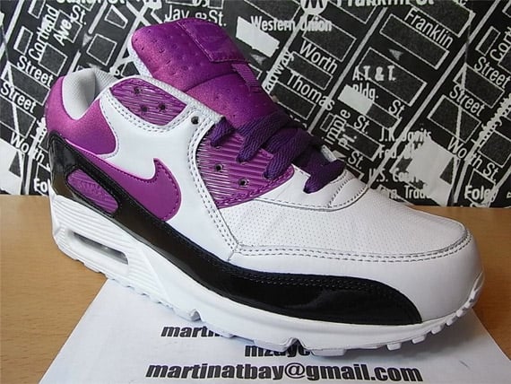 Nike Air Max 90 Sample - White / Purple / Black