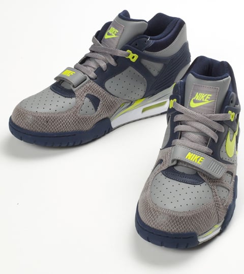 Nike Air Trainer III LE - Light Charcoal / Volt