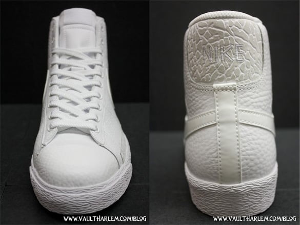 Nike Blazer High - White / White