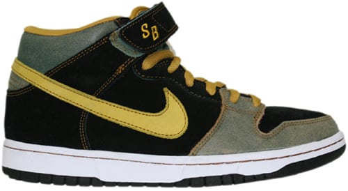 Nike Dunk SB Mid Asbury Casino Metal Island Teal / Mineral Yellow ...