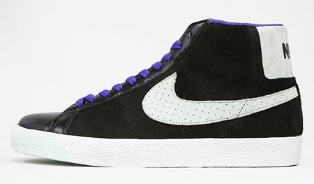 Nike SB Blazer Mid Premium - Black / Ice Green