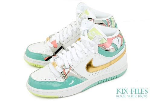 Nike Women's Court Force High & Vandal Low Pucci Pack