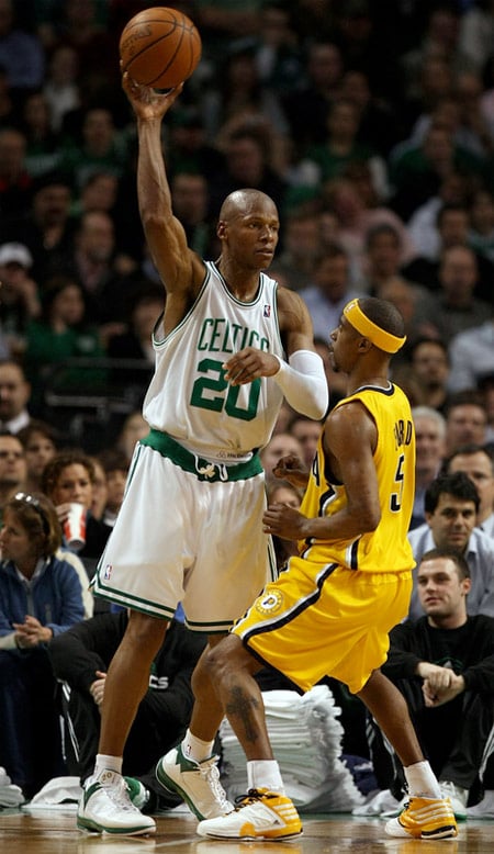 On Court: Air Jordan 2009 (2K9) – Ray Allen “Home” Player Exclusive (PE)