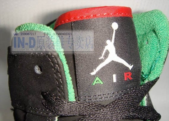 jordan 1 green red black