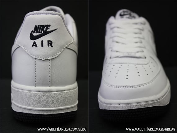 Nike Air Force One '07 - White / White - Dark Obsidian