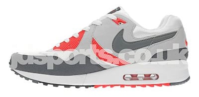  Nike Air Max Light - White / Dark Grey / Orange
