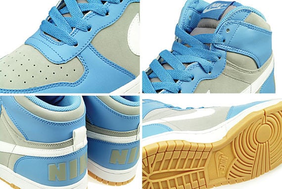 Nike Big Nike High - university blue / white / medium grey / gum yellow