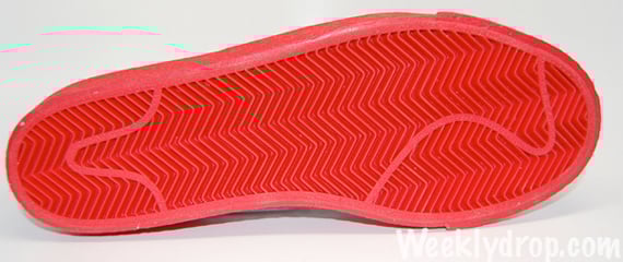 Nike Blazer High Helmets and Cross Bones - Metallic / Silver Red