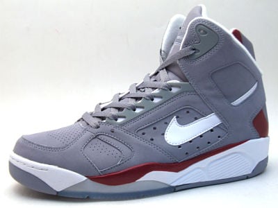 Nike Air Flight Light High LE – Grey / Red / White