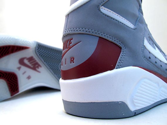 Nike Flight Lite High LE - Grey / Red / White 4