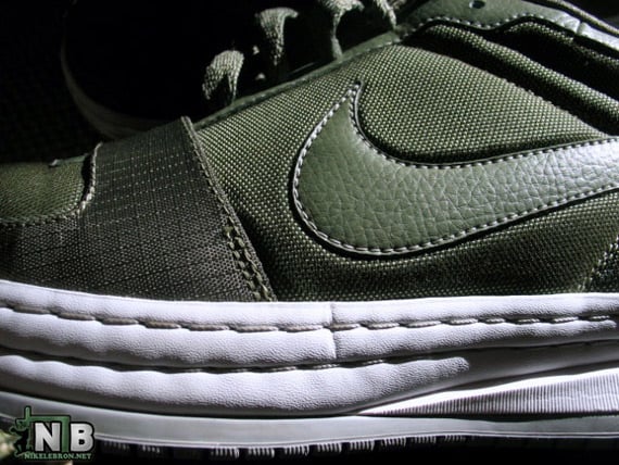 Nike Zoom Lebron VI (6) Low Look-See Sample - White / Army Green