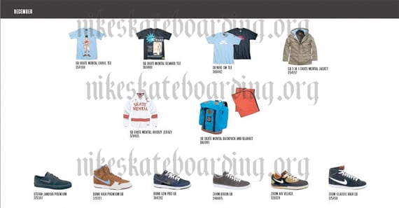 Nike SB Holiday 2009 Collection
