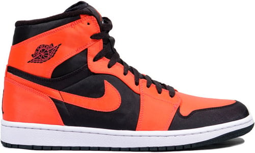 orange and white jordan 1