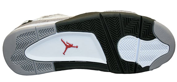 Air Jordan Dub Zero - White / Black - Varsity Red- Cement Grey