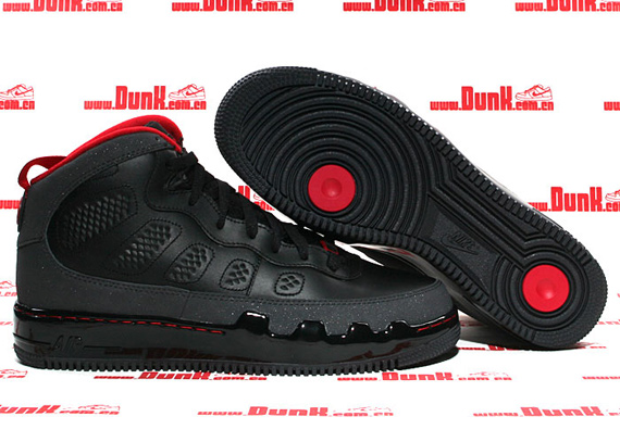 jordan 9 air force 1 fusion
