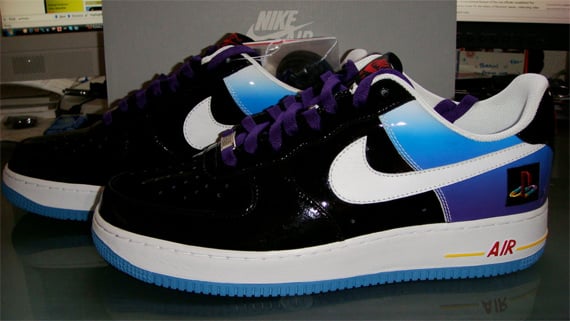 Nike Air Force 1 Playstation 2 10th Anniversary - Auction For Charity