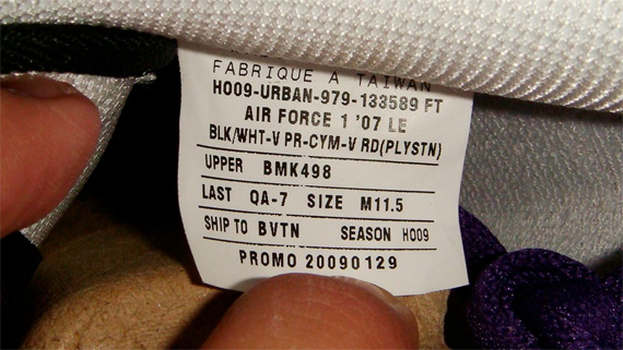 Nike Air Force 1 Playstation 2 10th Anniversary - Auction For Charity