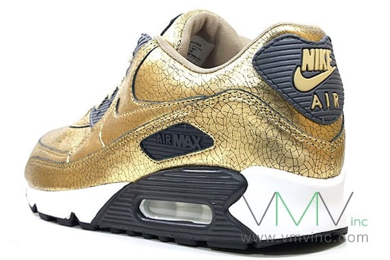 Nike Air Max 90 20th Anniversary - Metallic Gold / Black 