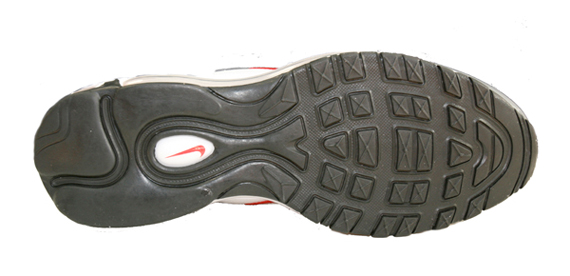 Nike Air Max 97 - White / Varsity Red - Dark Grey - Black