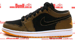 Air Jordan 1 (I) Phat Low - Black / Taxi - White | SneakerFiles