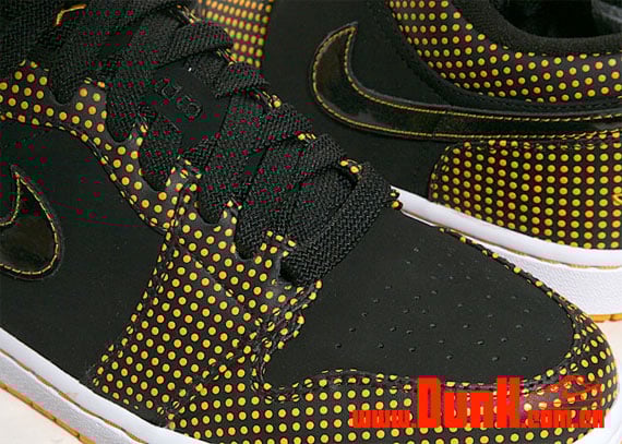 Air Jordan 1 (I) Phat Low - Black / Taxi - White