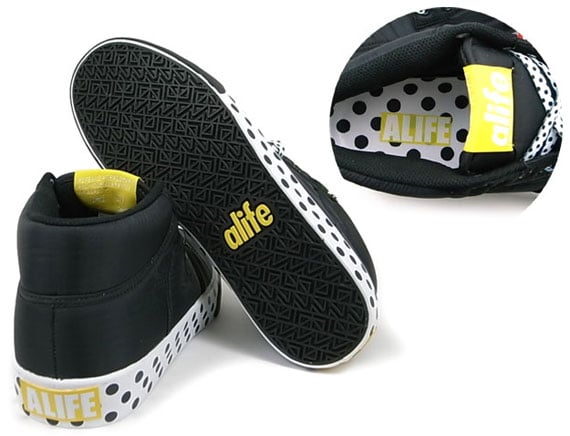 Alife Everybody Mid Parachute Nylon - Polka Dot