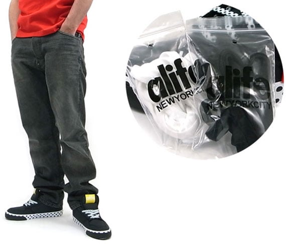 Alife Everybody Mid Parachute Nylon - Polka Dot