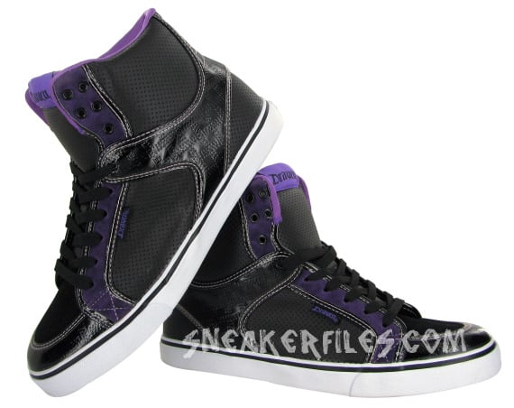 Draven Tank High - Black / Purple