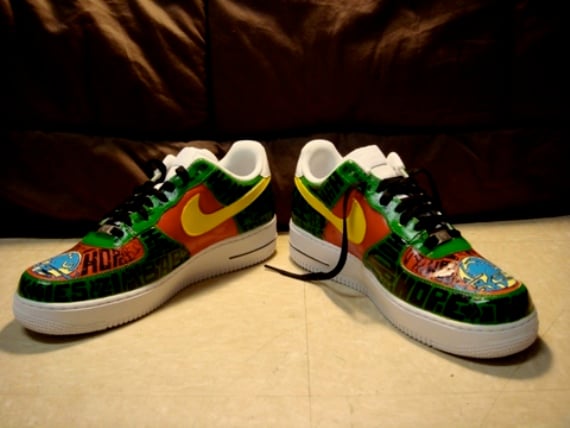 Hoops 4 Hope Custom Air Force 1s (Ones) For Charity!