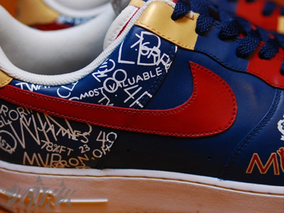 Nike Air Force 1 Custom LeBron "MVP"