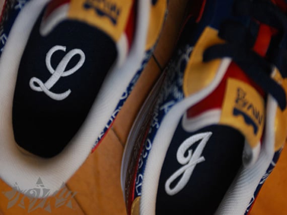 Nike Air Force 1 Custom LeBron "MVP"