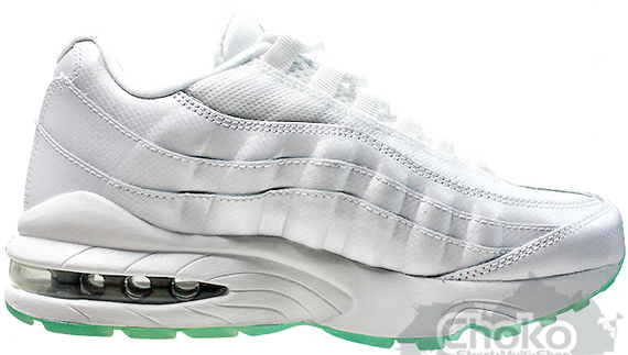 Nike Women's Air Max 95 - White / Green